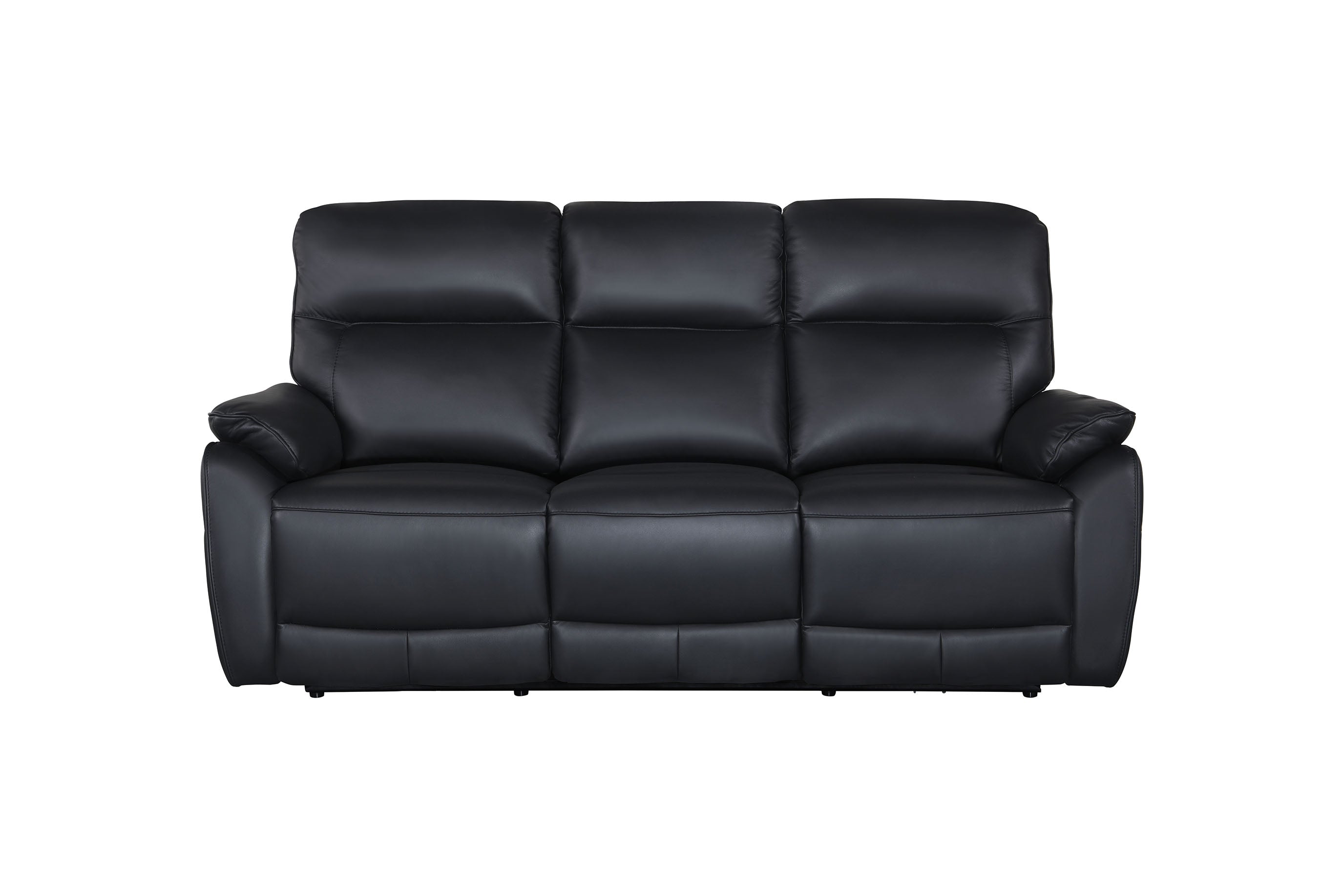 Armdale 3 Seater Leather Electric Recliner Lounge