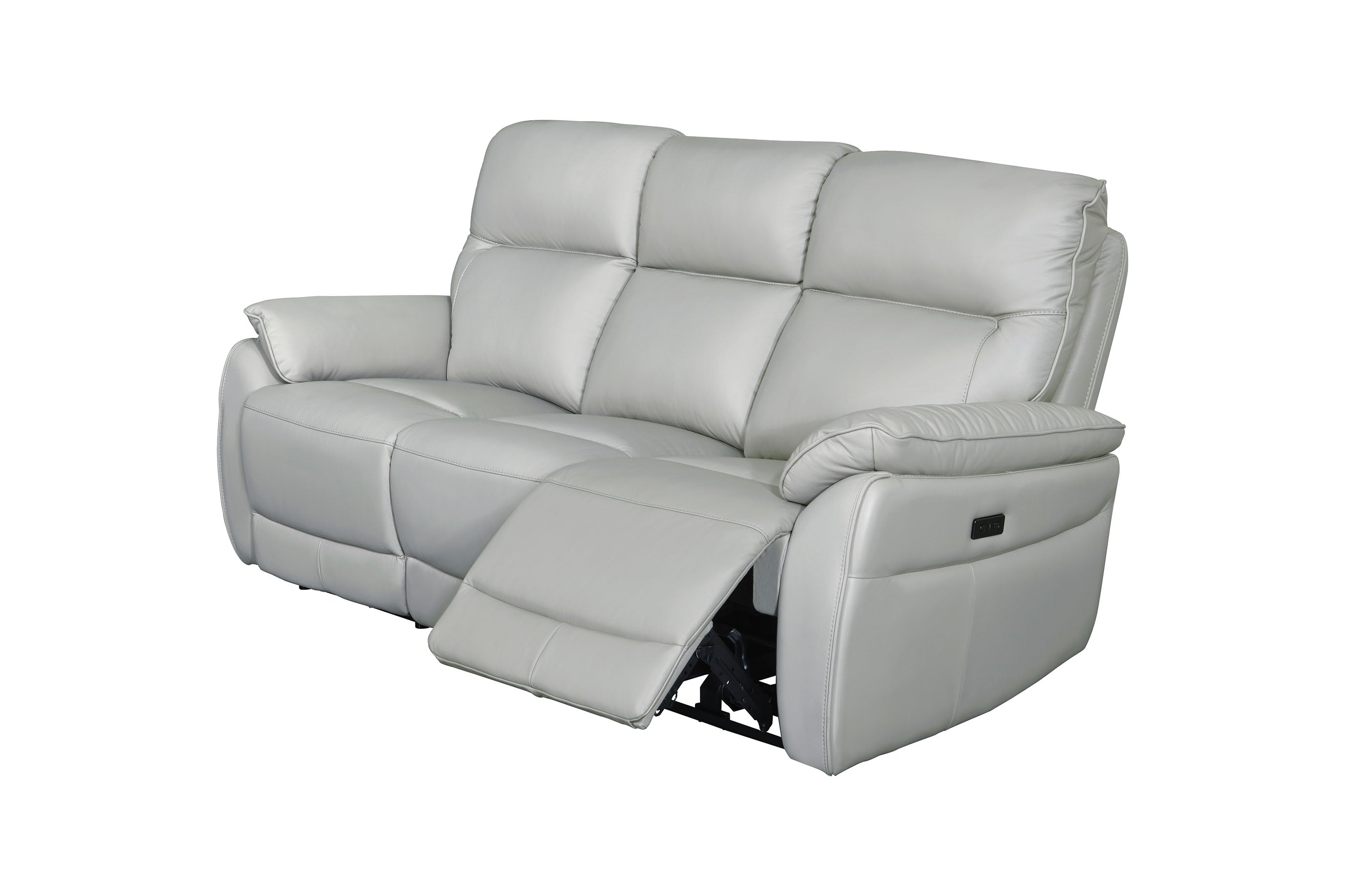 Armdale 3 Seater Leather Electric Recliner Lounge