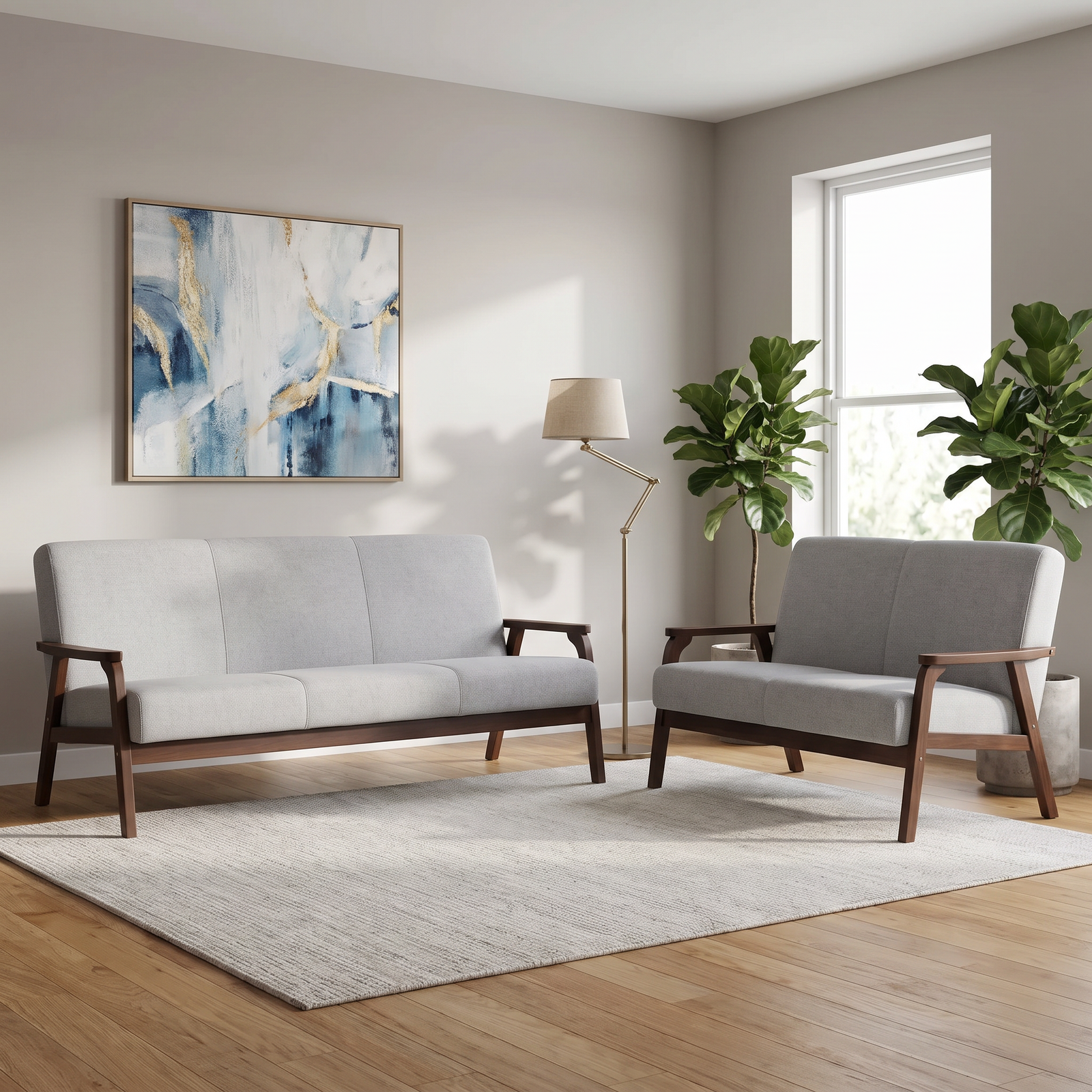 Donald 3+2 Seater Sofa Set