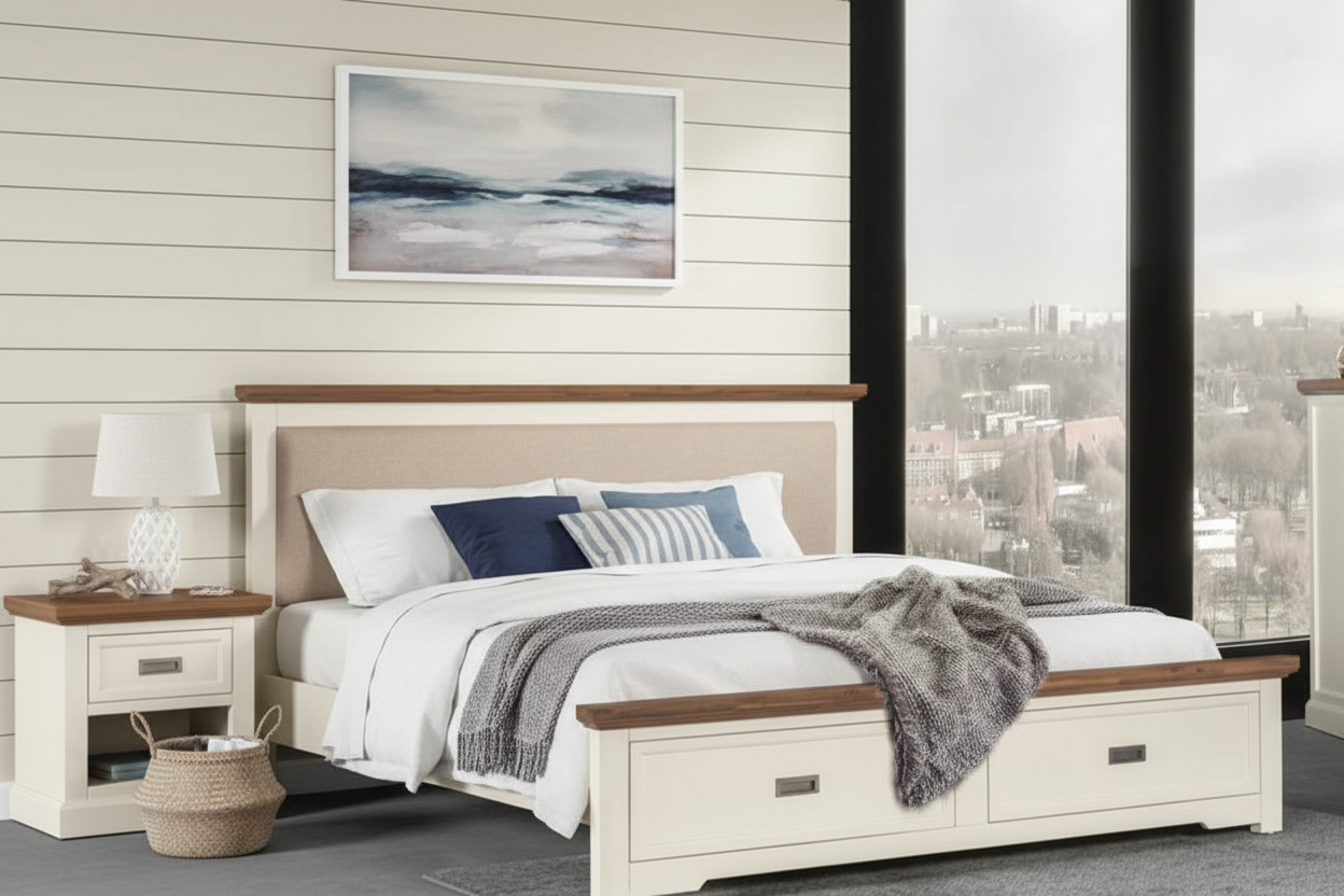 Jericho II Bed Frame with Storage