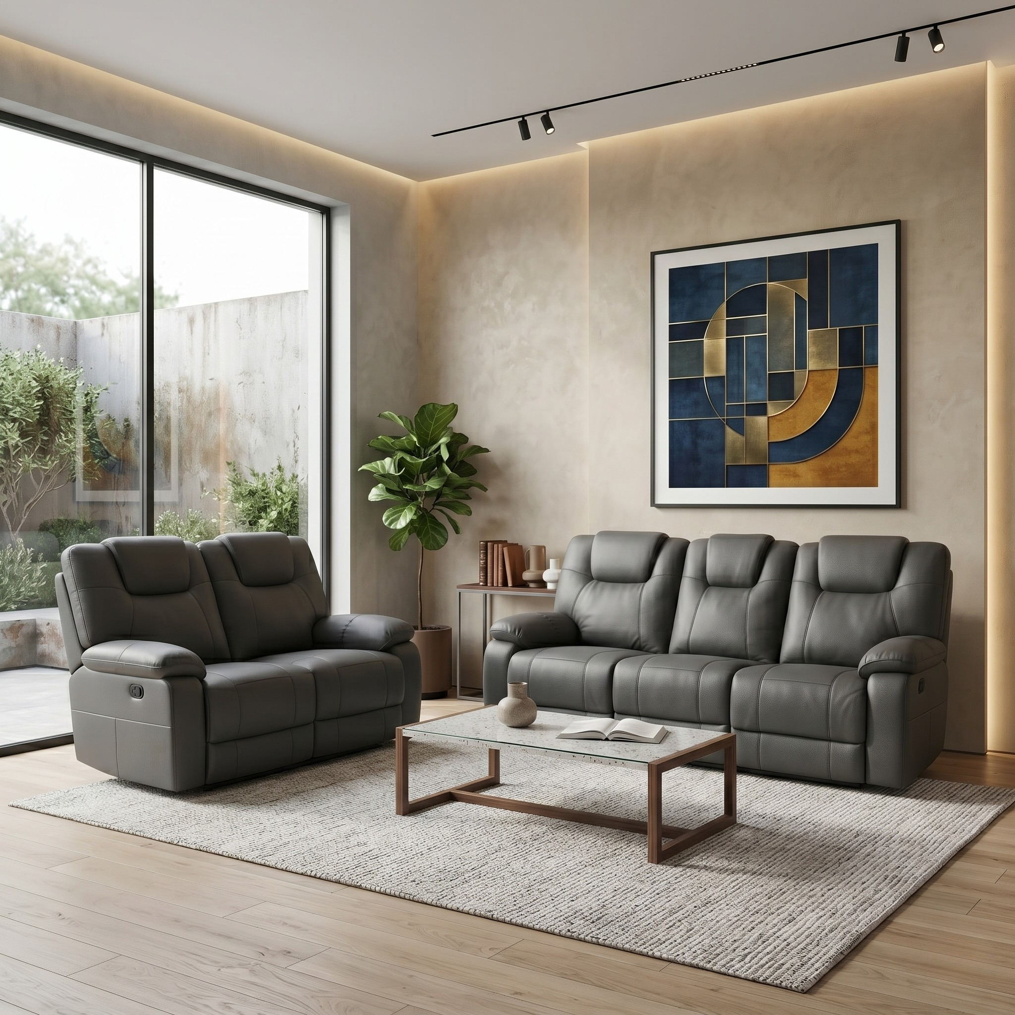 Ballarat 3 & 2 Seater Recliner Package