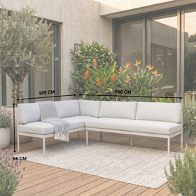 Bryde Outdoor Corner Lounge