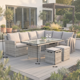 Capri Outdoor Corner Lounge