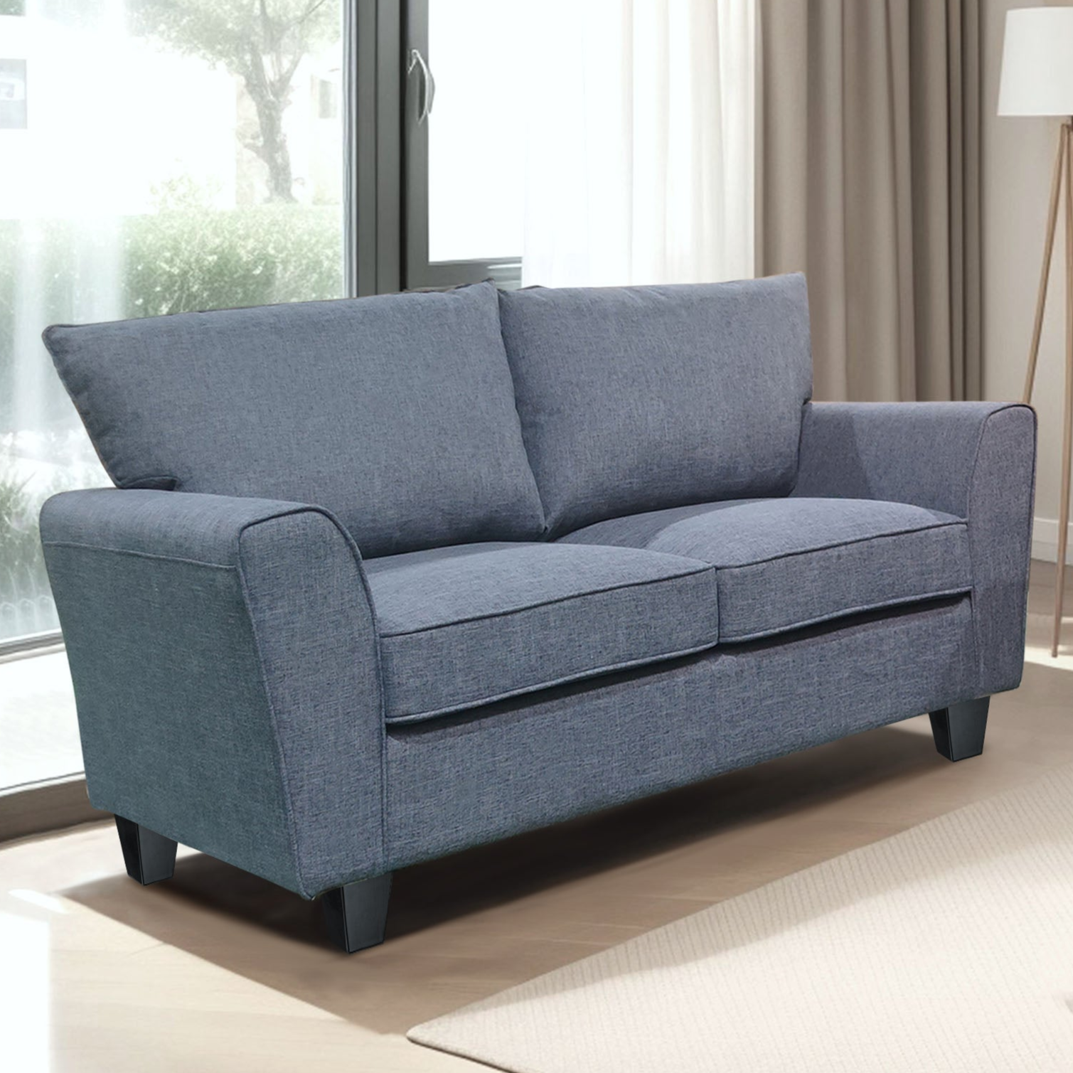 Kensington 2 Seater Fabric Sofa