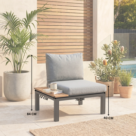 Hydra 1 Seater Outdoor Sofa