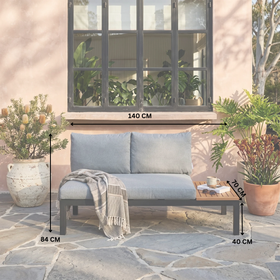 Hydra 2 Seater Outdoor Sofa