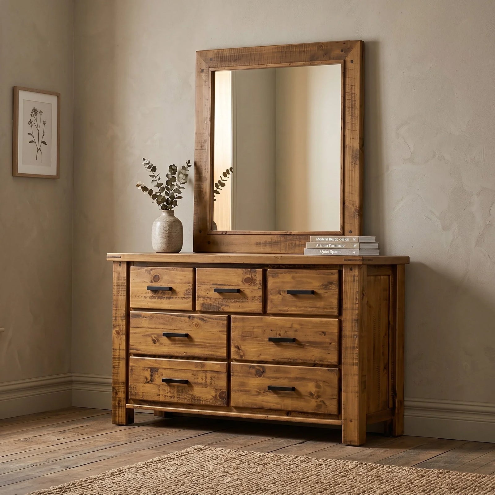Outback Dresser with Mirror