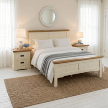 Jericho Acacia Bed Frame — Hamptons Style