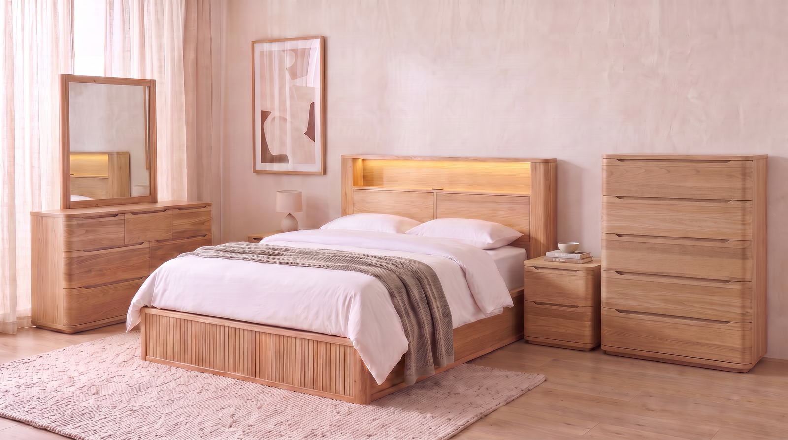 Canberra 5 Piece Bedroom Suite