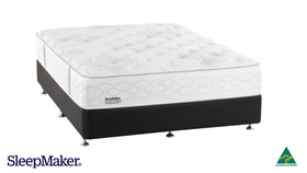 SleepMaker mattress with brand logo on a white background