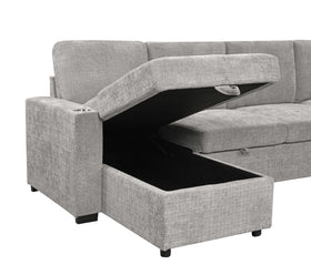 Springbrook Corner Sofa Bed with Storage
