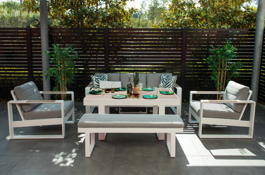 Maderia Outdoor 5pc Dining Set