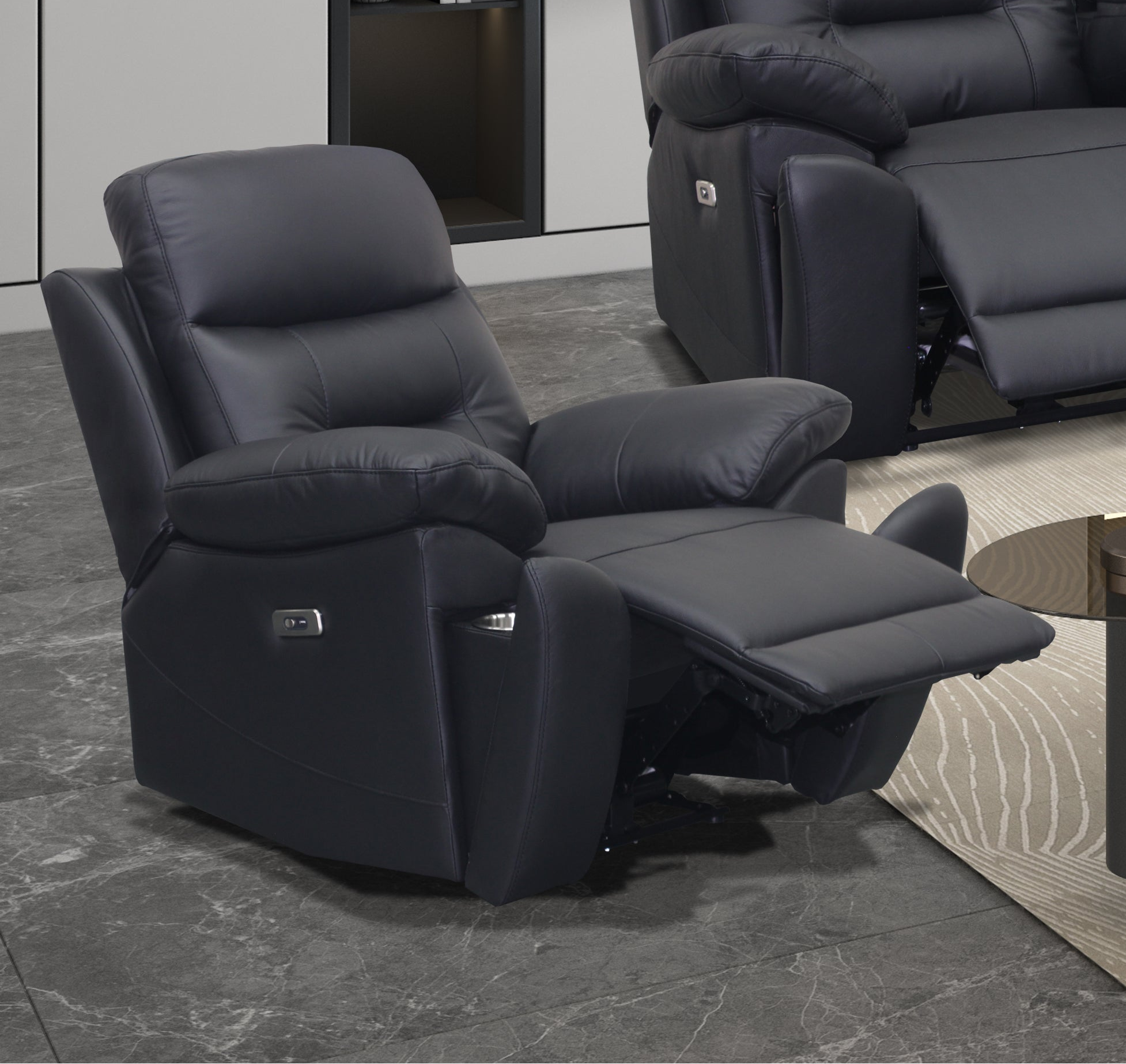 Luxembourg Leather Recliner Chair