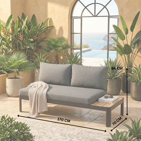 Portals 2 Seater Outdoor Lounge