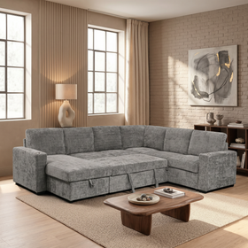 Springbrook Corner Sofa Bed with Storage