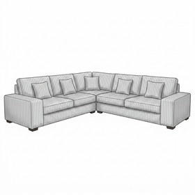 Skipper II Modular Corner Sofa dimensions diagram