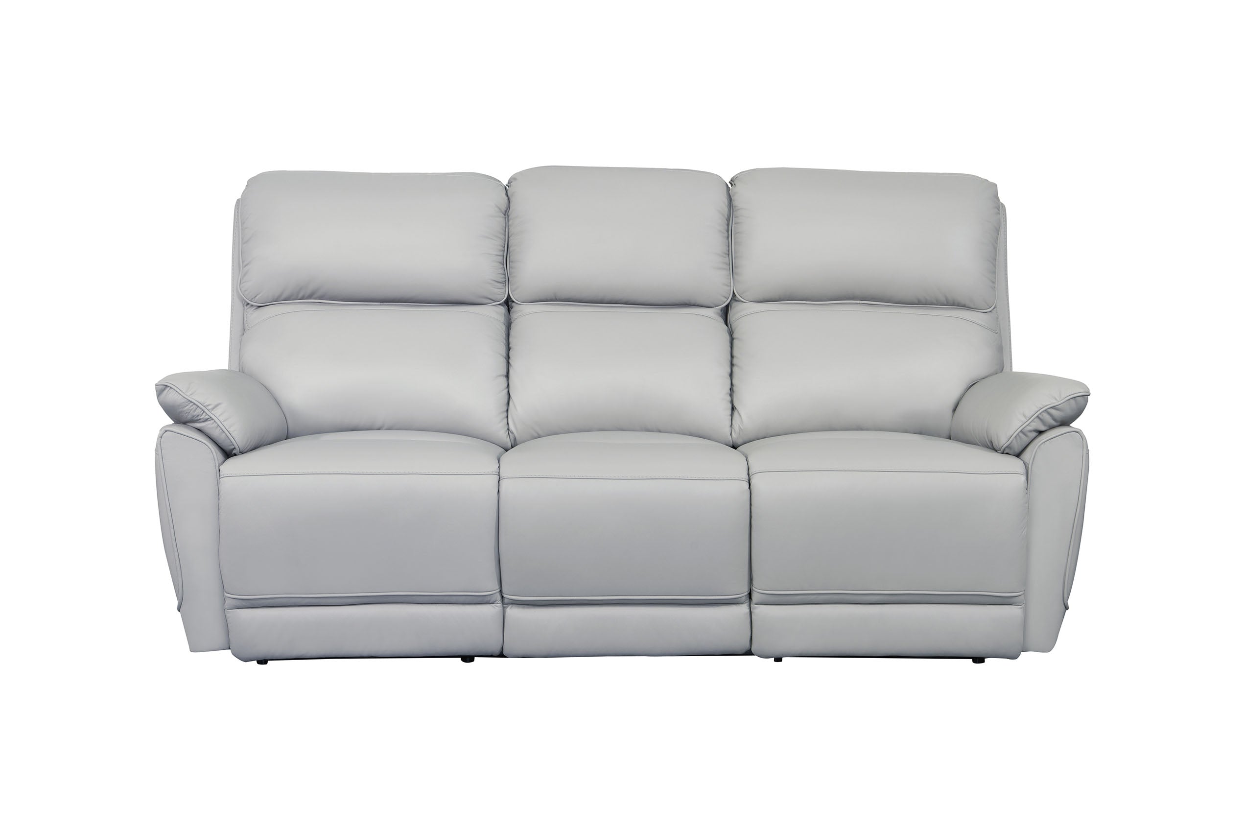 Swan 3 Seater Leather Recliner Lounge