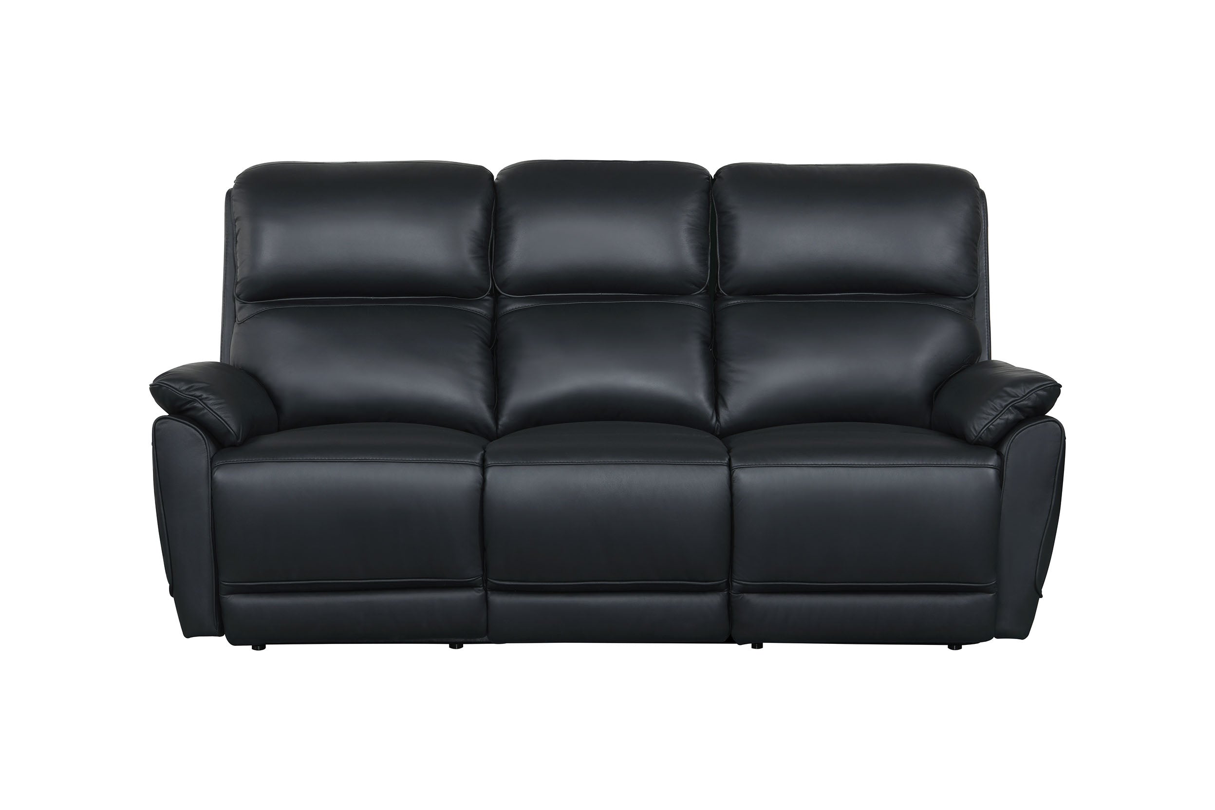 Swan 3 Seater Leather Recliner Lounge