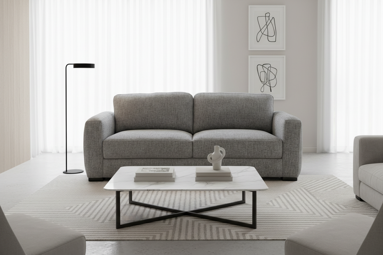 Montana 3 Seater Fabric Sofa