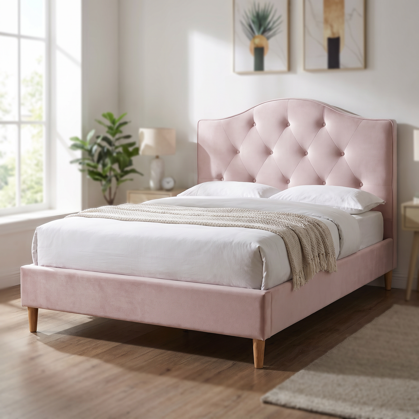 Sparkle Velvet Bed Frame