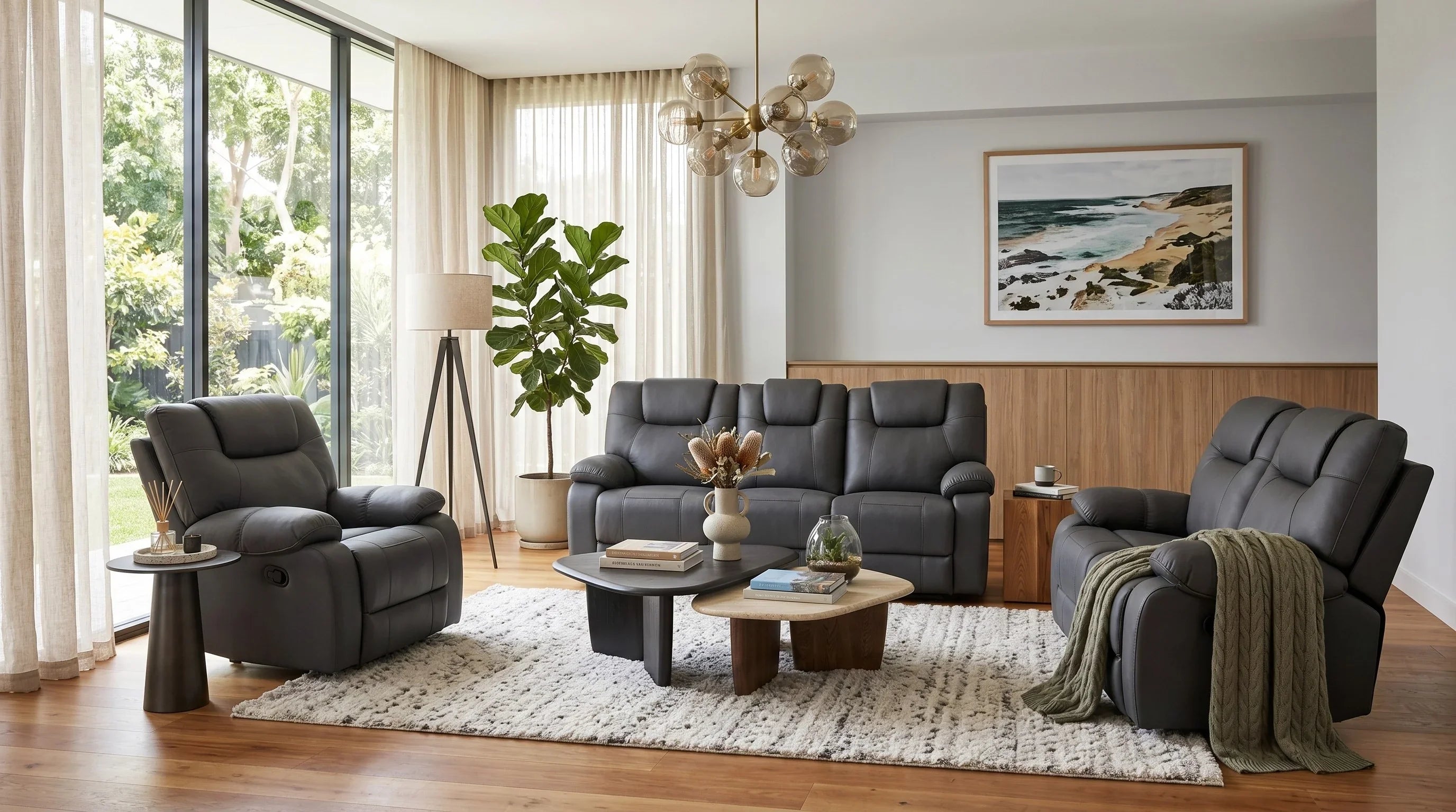 Ballarat 3, 2 and 1 Seater Recliner Package