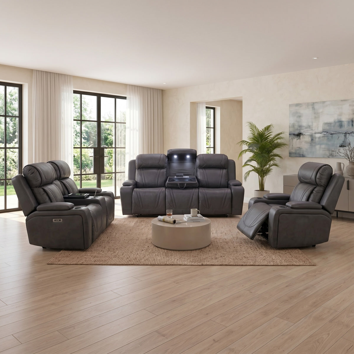 Ballina 3+2+1 Electric Recliner Package
