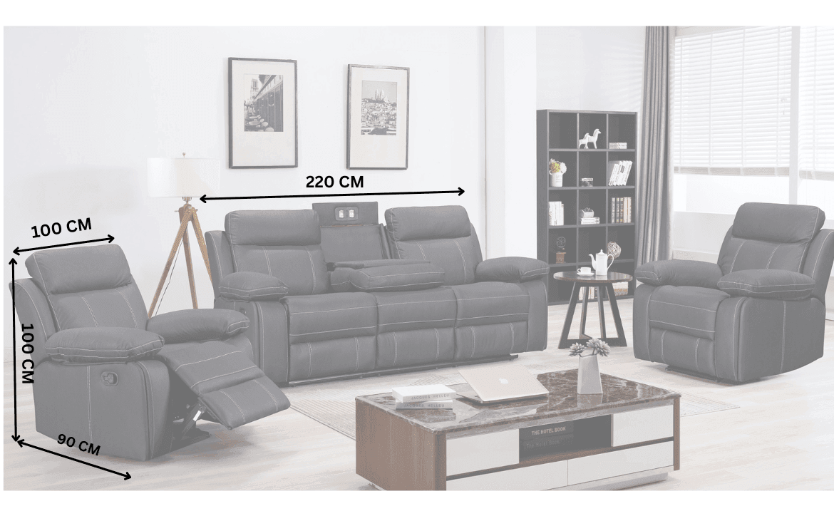 Bentley Recliner Chair | Manual & Electric | Plush Suede | A2Z