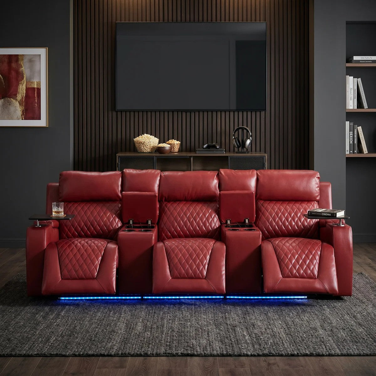 Blair 3-Seat Theatre Electric Recliner Lounge