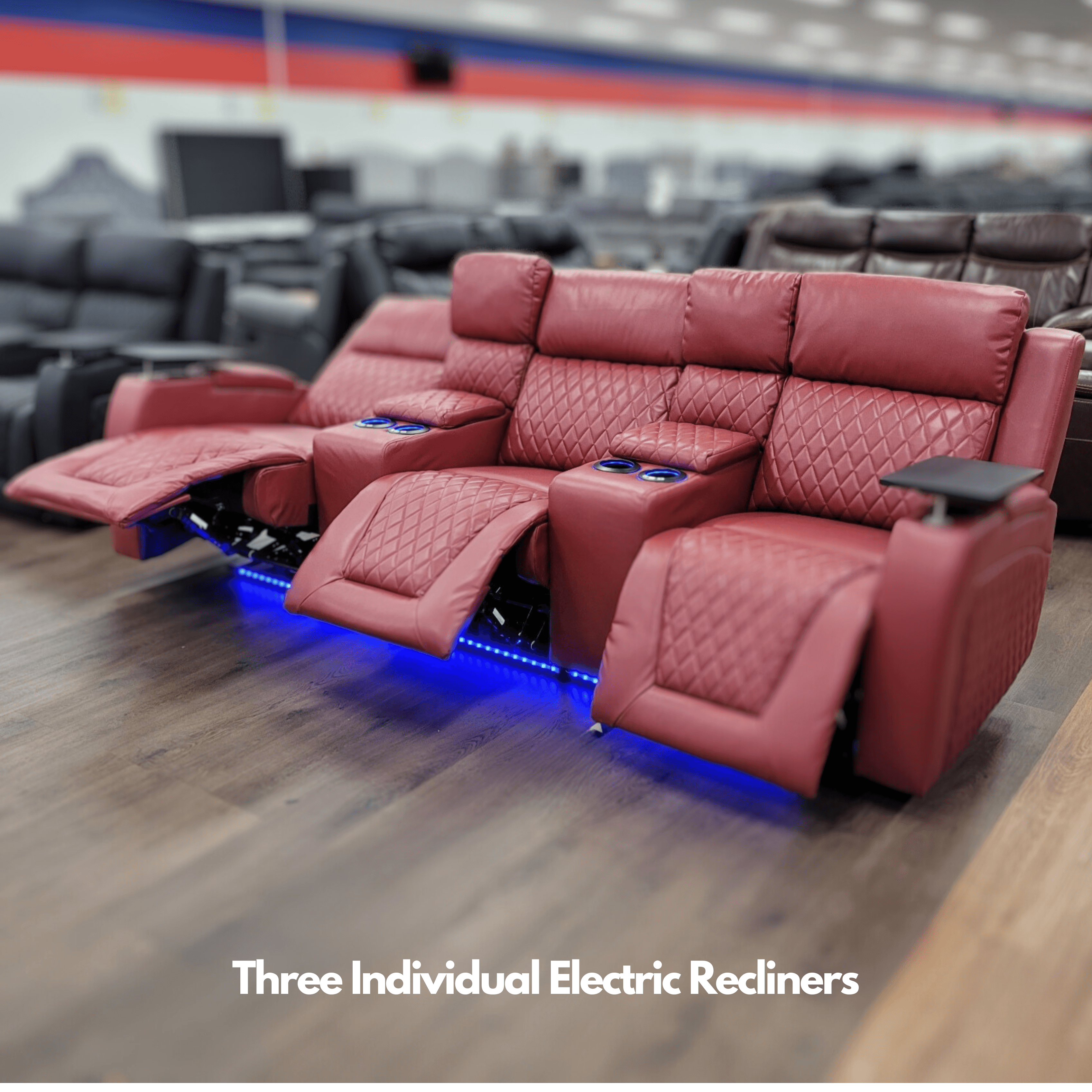 Blair 3-Seat Theatre Electric Recliner Lounge