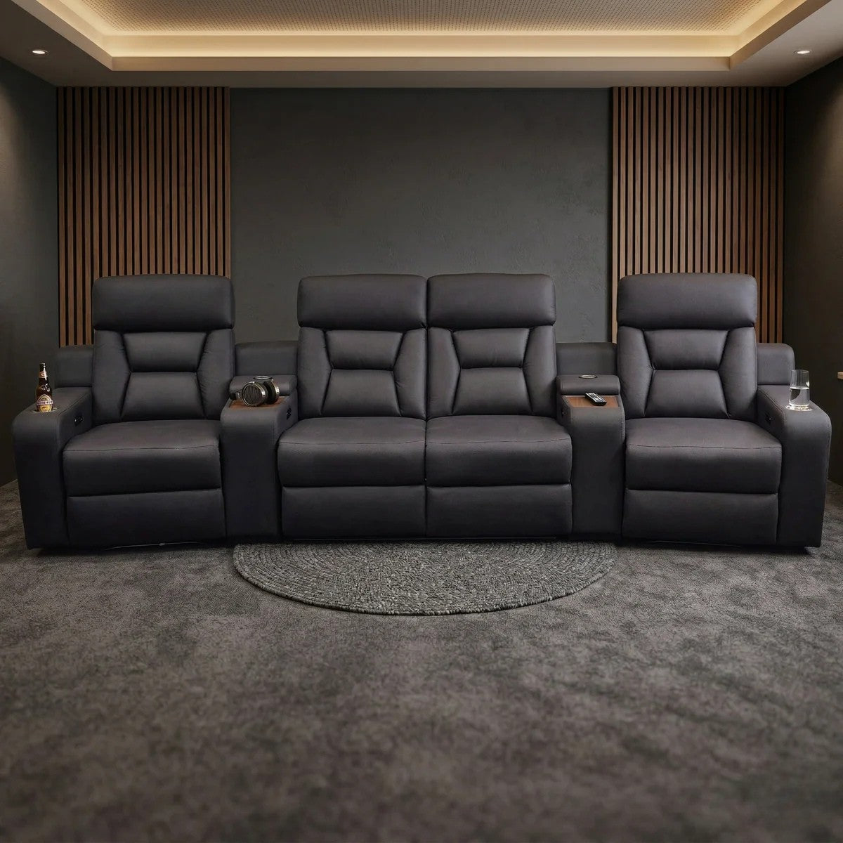 Bonza 4-Seat Theatre Electric Recliner Lounge