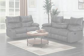 Brooke Manual 3+2 Black Recliner Package dimension diagram — measurements coming soon