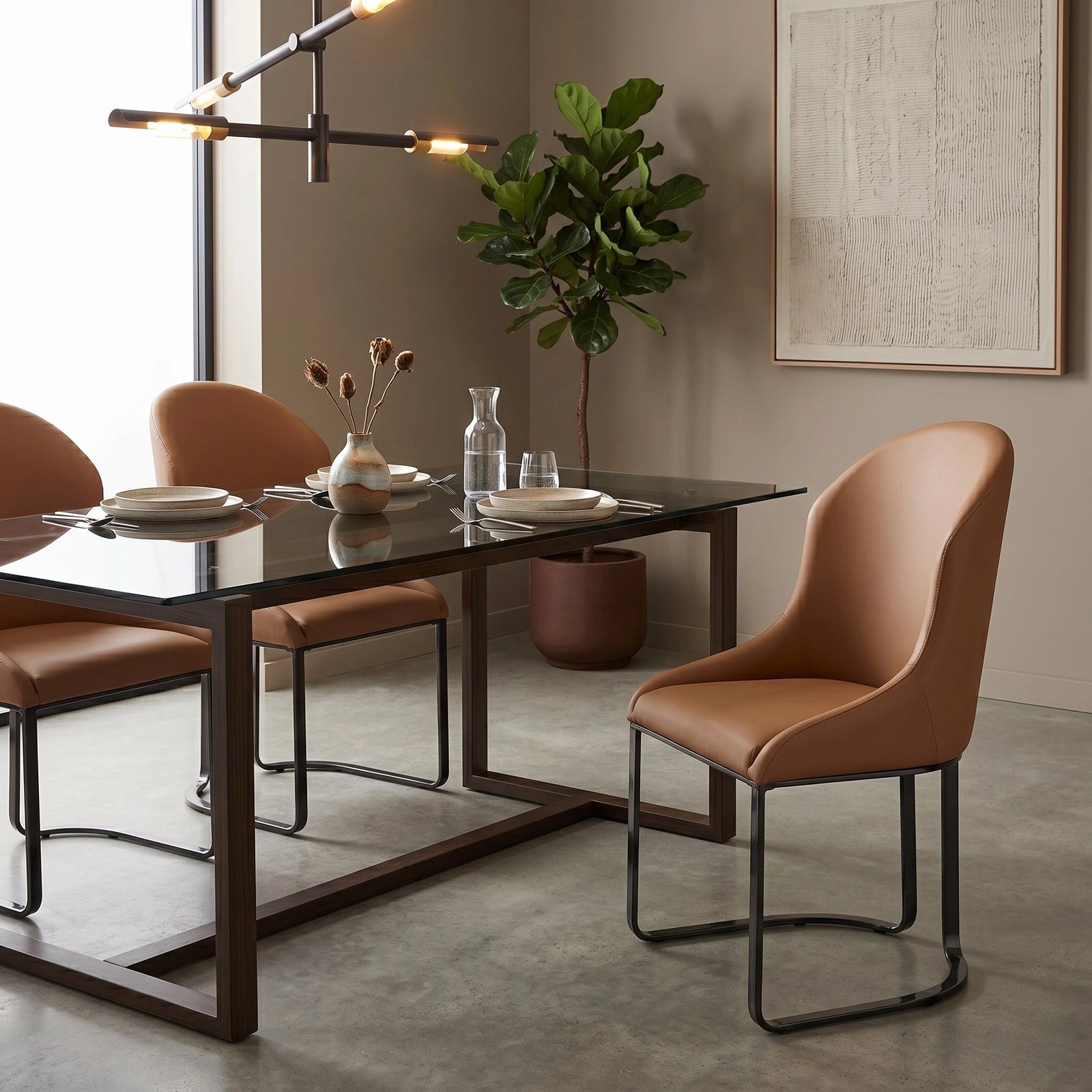 Darkwood Brown Dining Chair