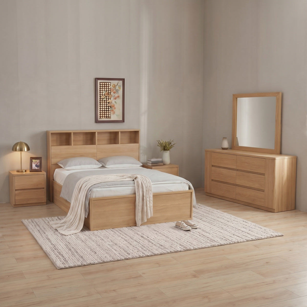 Cambridge 4 Piece Dresser Bedroom Suite
