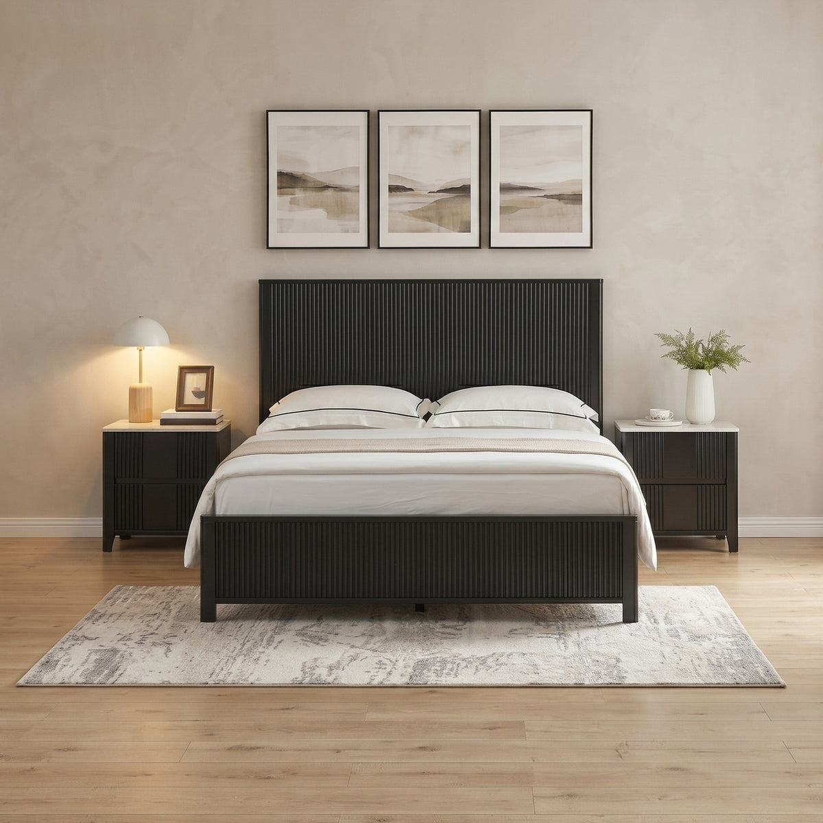 Caulfield 3 Piece Bedroom Suite