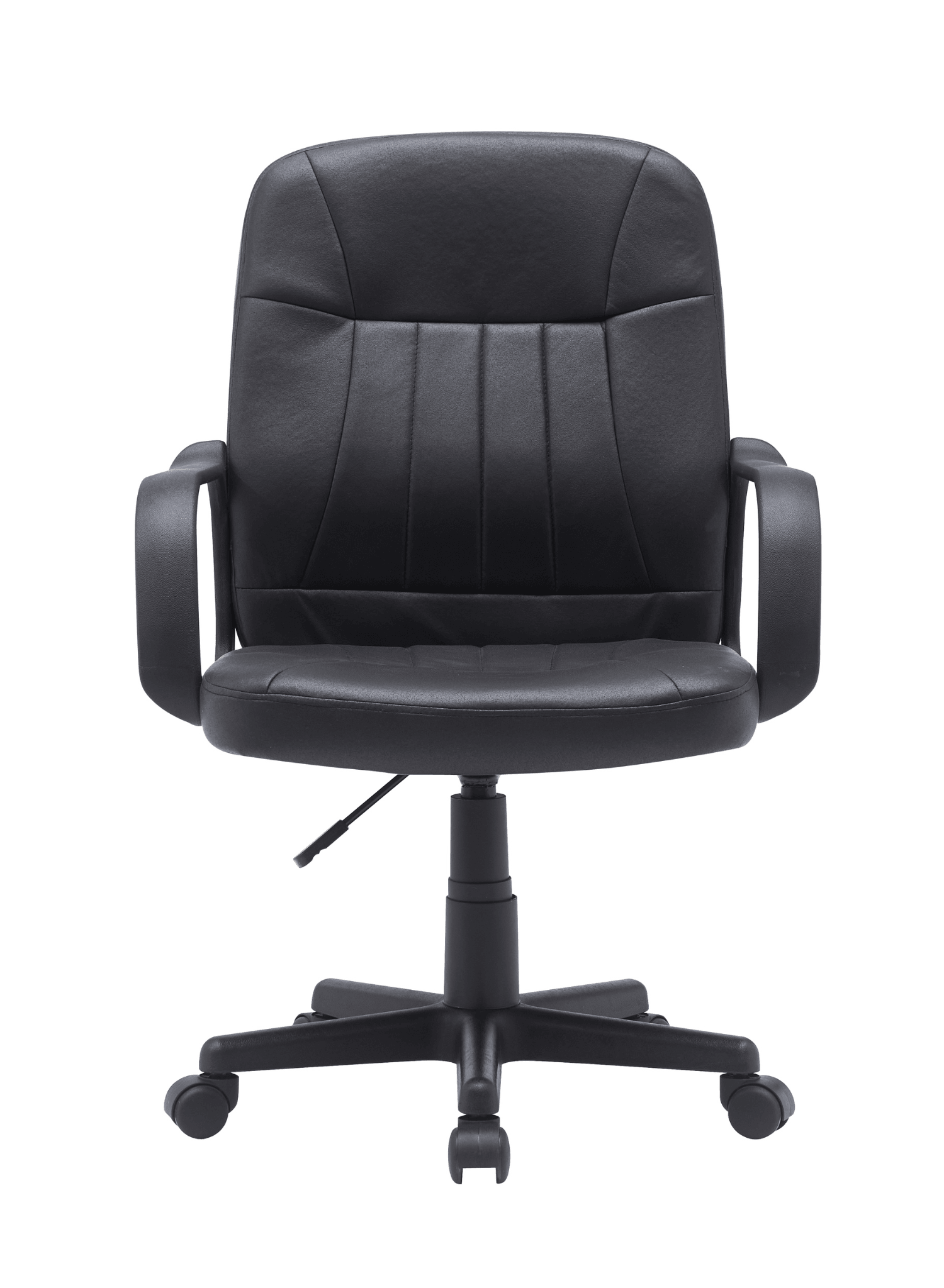 Clontarf Office Chair - Black Technology Fabric - Adjustable Height - Reclining Feature - Home Office Furniture