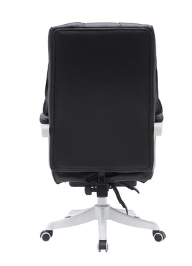 Copenhagen executive office chair - rear view of the quilted backrest
