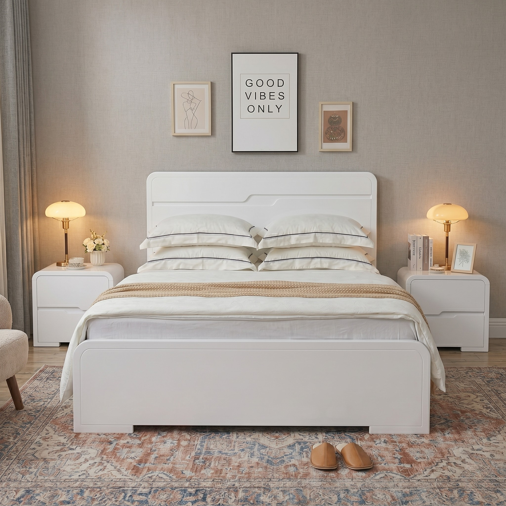 Carinda Gas Lift Bed Frame