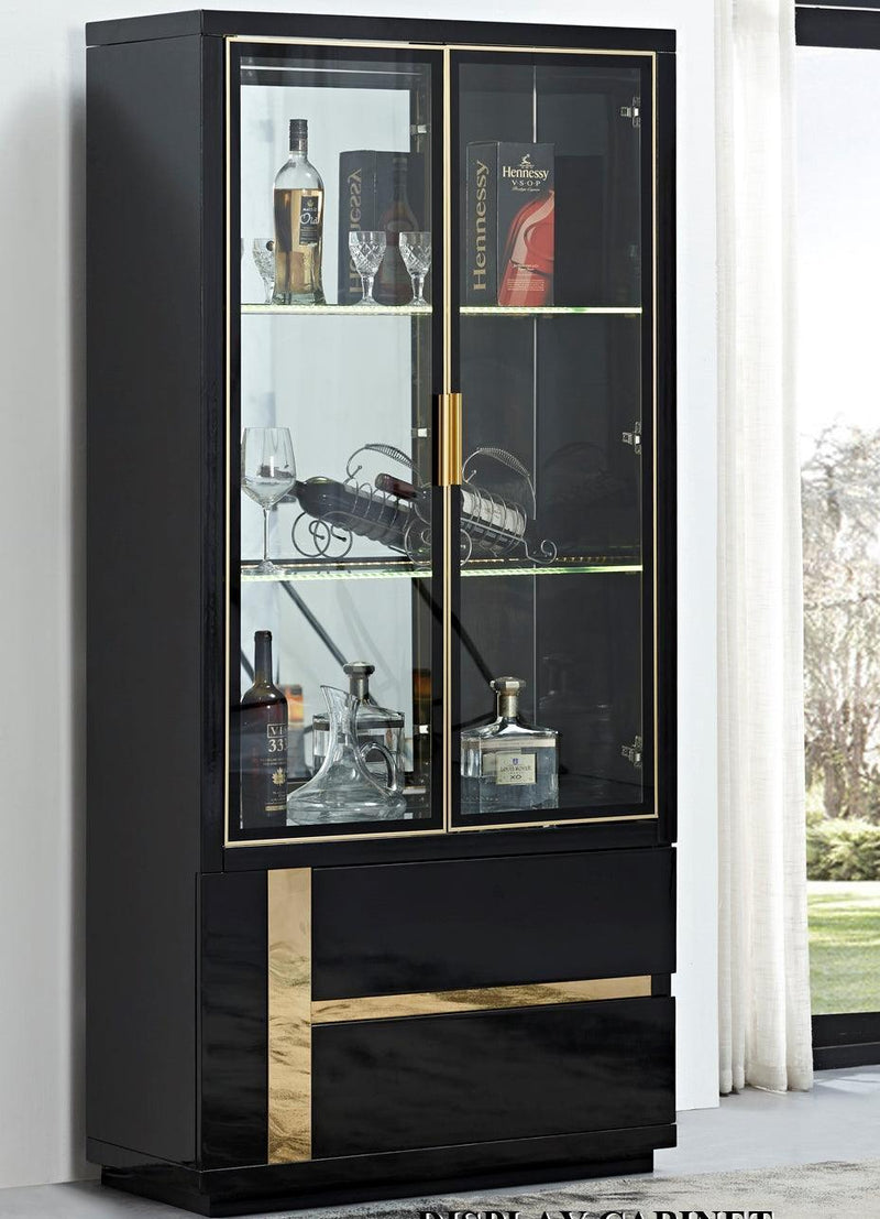 Dakota Display Cabinet: Stylish & Modern | A2Z Furniture