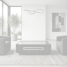 Danna Tempered Glass Coffee Table dimensions diagram