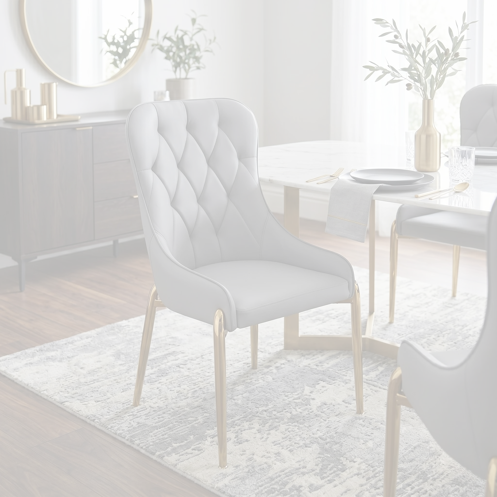 Davidson dining chair dimension diagram: 50 cm wide, 48 cm deep, 97 cm overall height