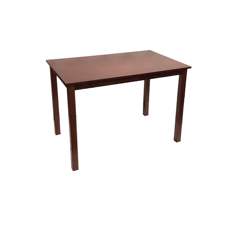 Dell Dining Table - Modern Rectangular Design - Available in 4 and 6 Seater Options - Black, Brown, and Dirty Oak - The A2Z Furniture