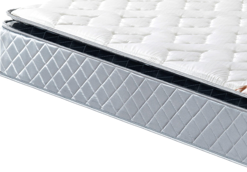 Deluxe Sleep Bonnell Spring Pillow Top Mattress available in Single, King Single, Double, Queen and King Size - The A2Z Furniture