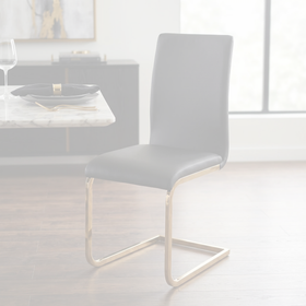 Dominic dining chair dimension diagram: 42 cm wide, 43 cm deep, 96 cm overall height