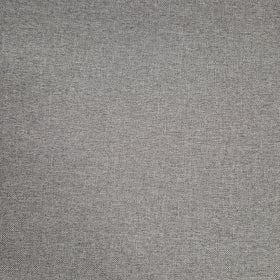 Close-up of the light grey textured woven upholstery fabric on the Donald 3 Seater Fabric Sofa
