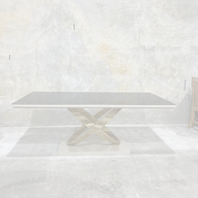 Dunhill dining table dimension diagram, 200 x 100 cm