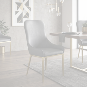 Dwayne dining chair dimension diagram: 52 cm wide, 62 cm deep, 100 cm overall height