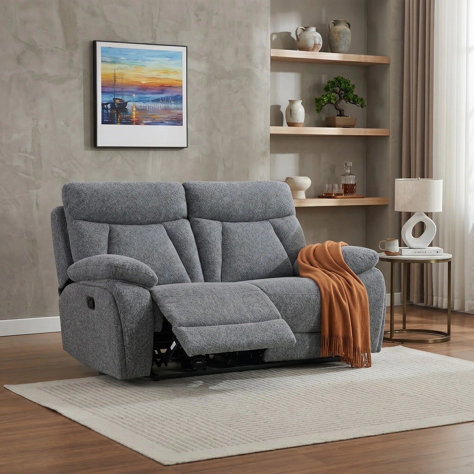 Baker 2 Seater Recliner Lounge