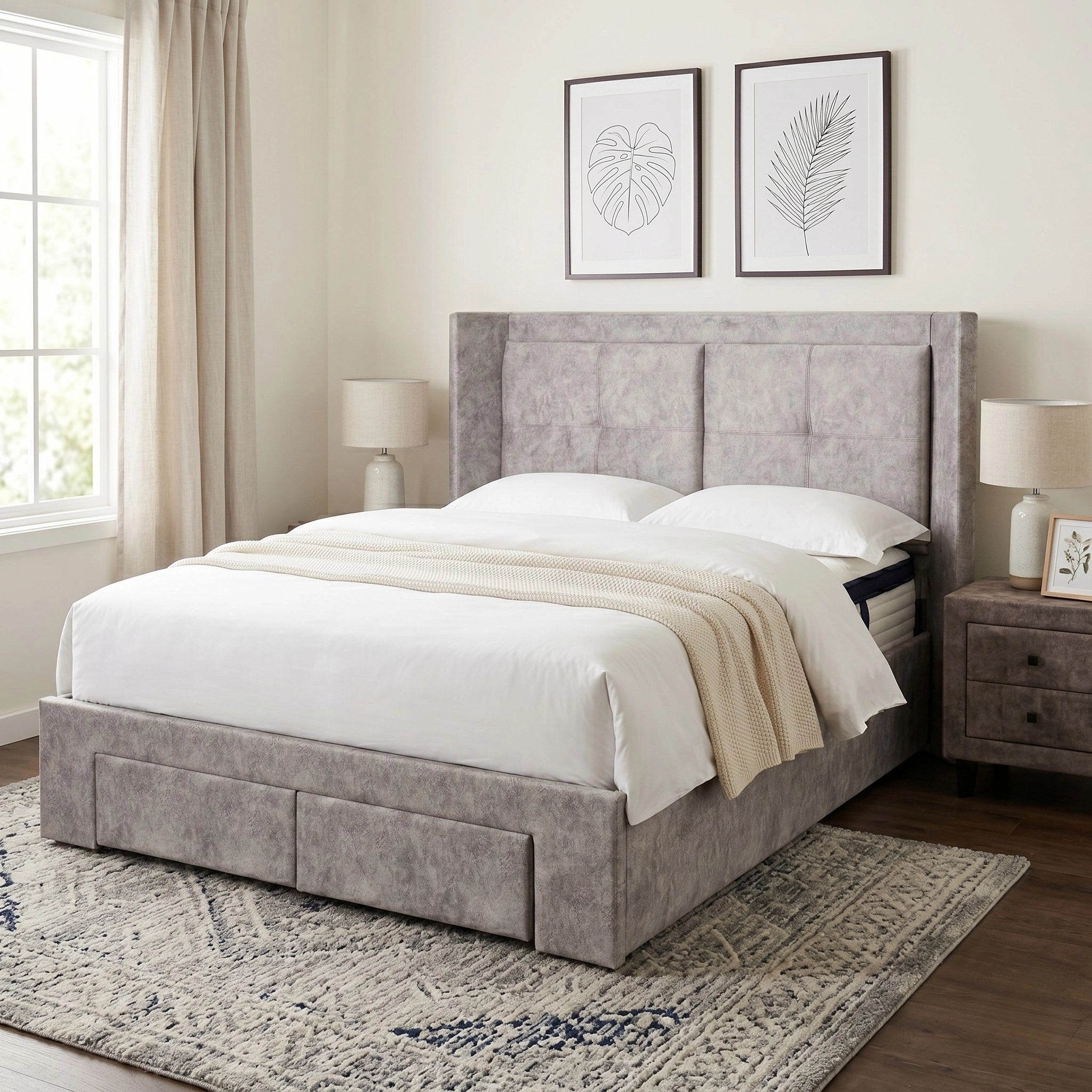 Forest Storage Bed Frame