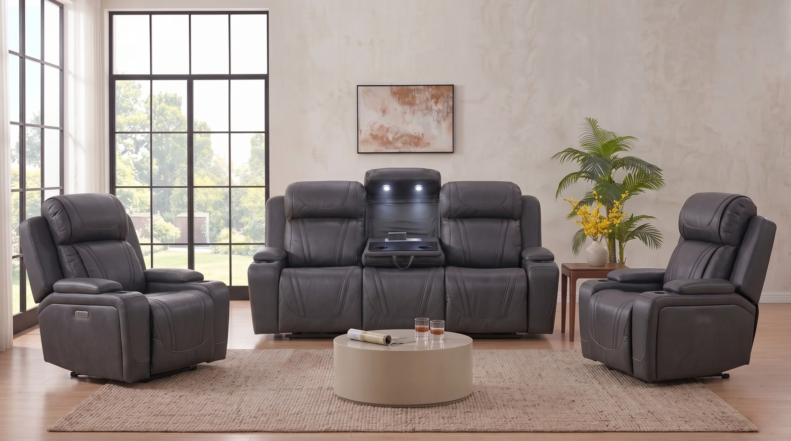 Ballina 3+1+1 Electric Recliner Package