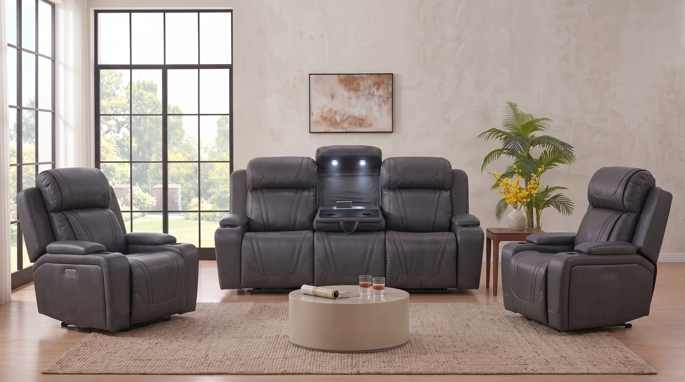 Ballina 3+1+1 Electric Recliner Package